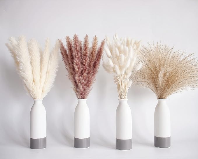 Natural Dried Pampas Grass Decor, Reed Grass Bouquet - Image 2