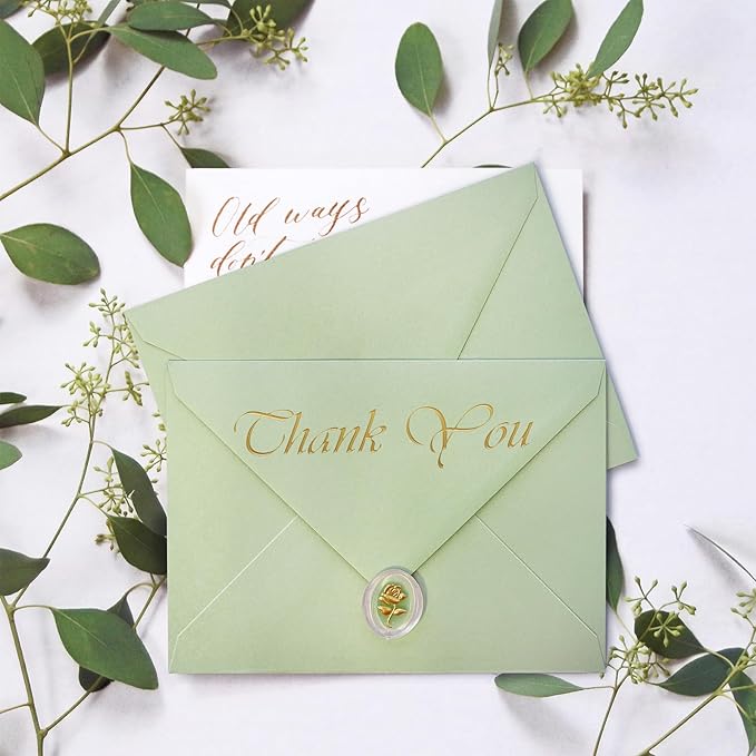 50 Pack 5x7 Envelopes Letter Size, Envelope 5.4x7.6 - Image 2
