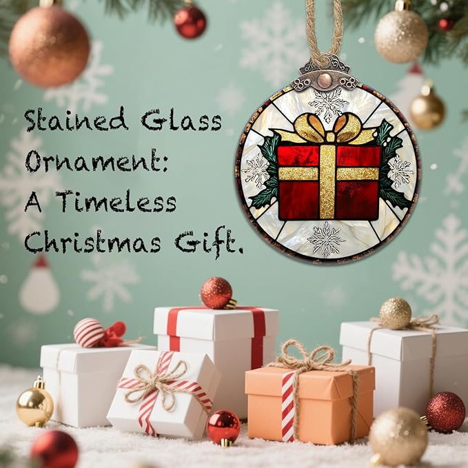 Stained Glass Christmas Decorations - Image 7