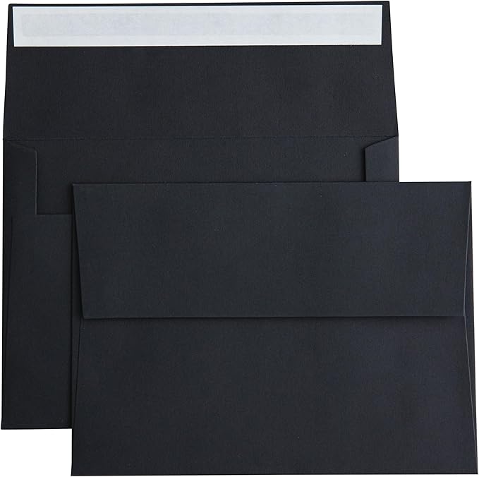 PONATIA 50 Pieces 5x7 Envelopes, A7 Envelopes Self Seal by ponatia