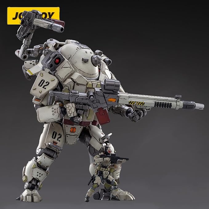 JOYTOY 1/25 Action Figures Iron Wrecker 02 Tactical Mecha Anime Figure - Image 4