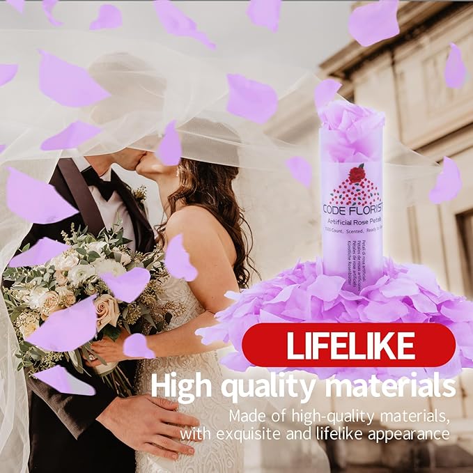 CODE FLORIST 1500 PCS Silk Rose Petals - Image 6