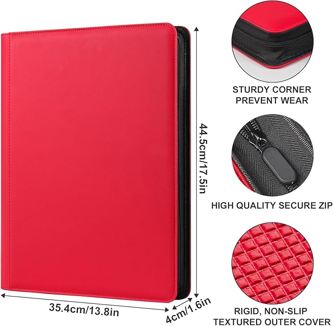 GEAoffice 16 Pockets Trading Card Binder - Image 5