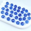 400 PCS 4mm Crystal Glass Beads Round Multiple Faceted Loose Spacer Glass Beads by Tingoons
