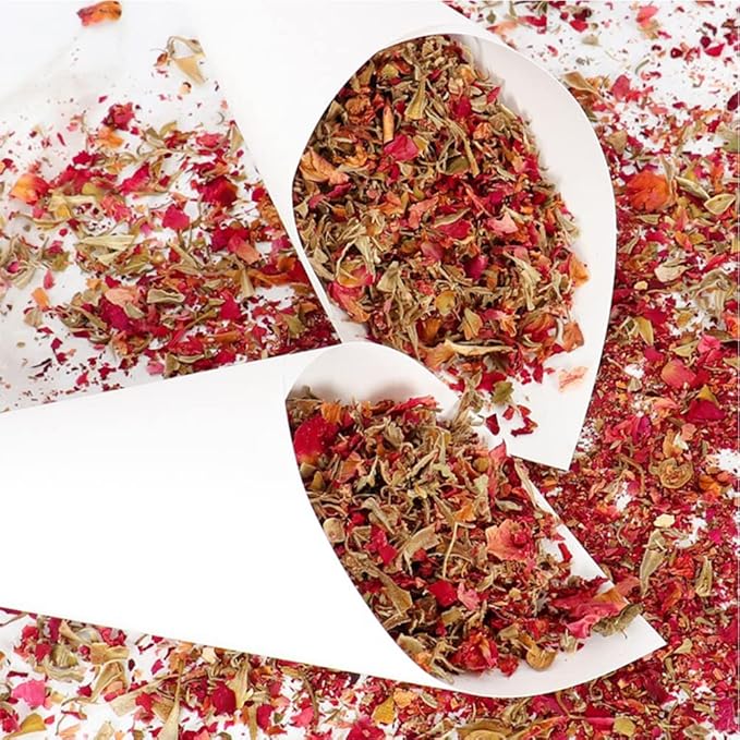 30 Pieces biodegradable confetti Cones and Stand Tray Paper Cone Box 30 Holes - Image 4