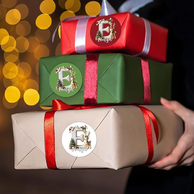 Personalized Christmas Stickers - Image 4
