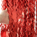 4 Pack Red Streamers Party Decorations by KEEUH