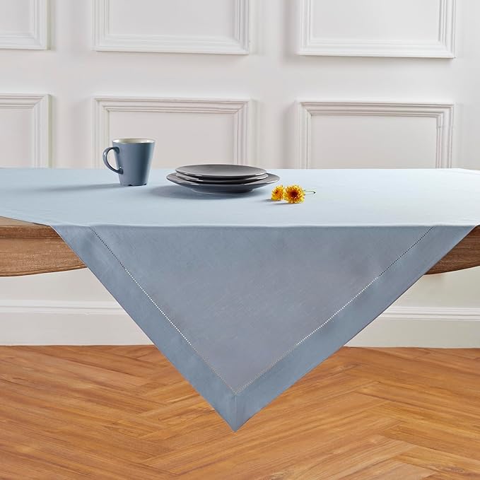 Solino Home Linen Tablecloth 52 x 52 Inch - Image 2