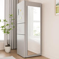 63"x20" Magnetic Mirror Lightweight Full-Length Mirror | Strong Adhesion by brisafe