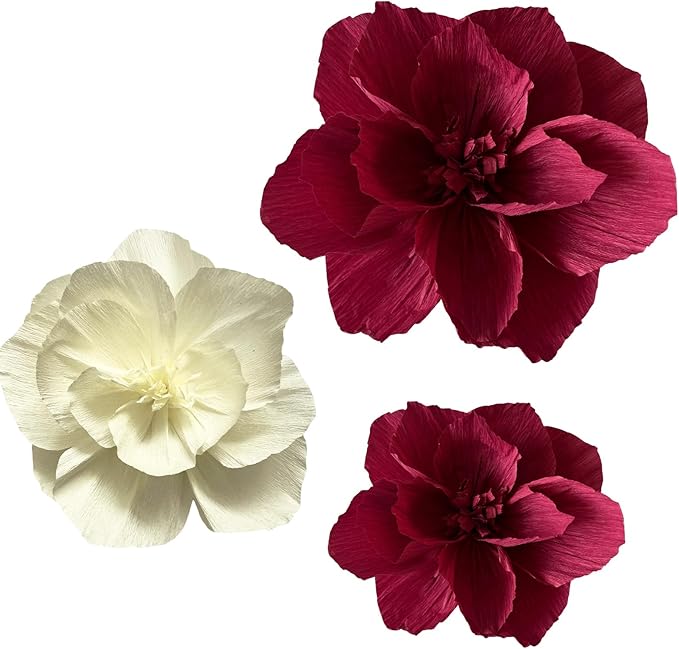 BRT Bearingshui Crepe Paper Flowers Decoration - Image 5