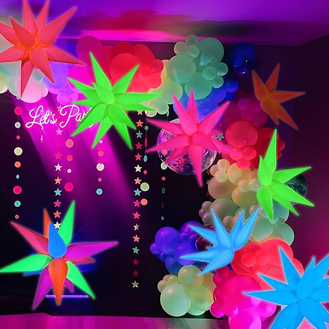 Mega-L Glow Glow in The Dark Party Supplies, Anniversary, Graduation Party - Image 8