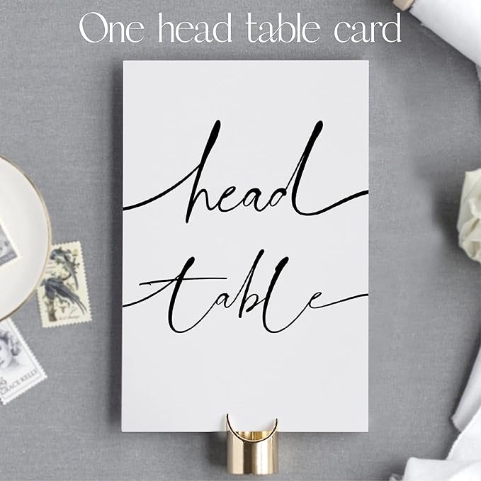 26 Pieces Table Numbers for Wedding Reception, Table Number 1-25 - Image 4