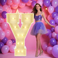 Marquee Light Up Letters: 4FT Large Decorative Signs by Unknown