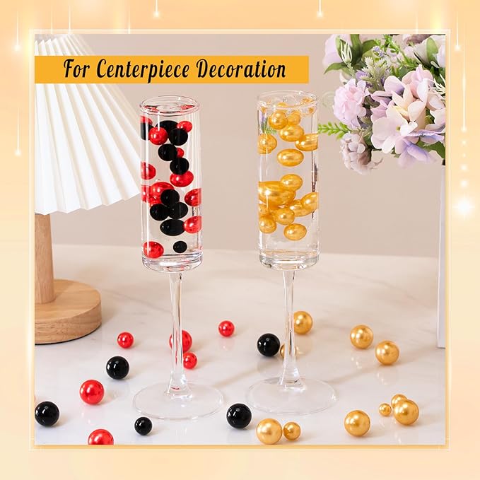 300Pcs Pearl Vase Filler, Candle Centerpieces, Wedding Birthday Party Home - Image 4