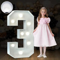 Marquee Numbers 3 Feet Tall Big Light Up Numbers 3rd 13th 30th Happy Birthday by Letsmakeitimpressive