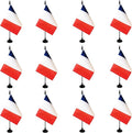 France Desk Flag, 12 Pack French Table Office Flag by Unknown