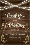 Andaz Press Personalized Extra Large Wedding Easel Party Sign, 12x18-inch by AndazPress
