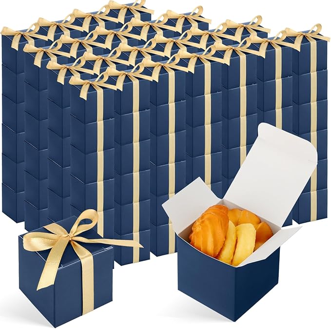 Jutom 100 Pcs Mini Favor Boxes Extra Small Candy Boxes Paper by Jutom