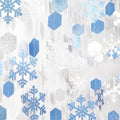 Snowflake-Snow Silver-Blue Christmas Party-Decorations Streamers - 52Ft White by Hugtmr