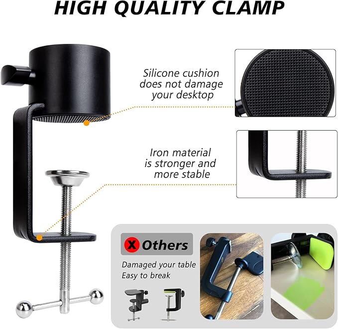 SUNMON Mic Stand Boom Arm - Image 5