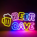Lucunstar Beer Cave Neon Sign, Beer Sign, Neon Sign by LUCUNSTAR