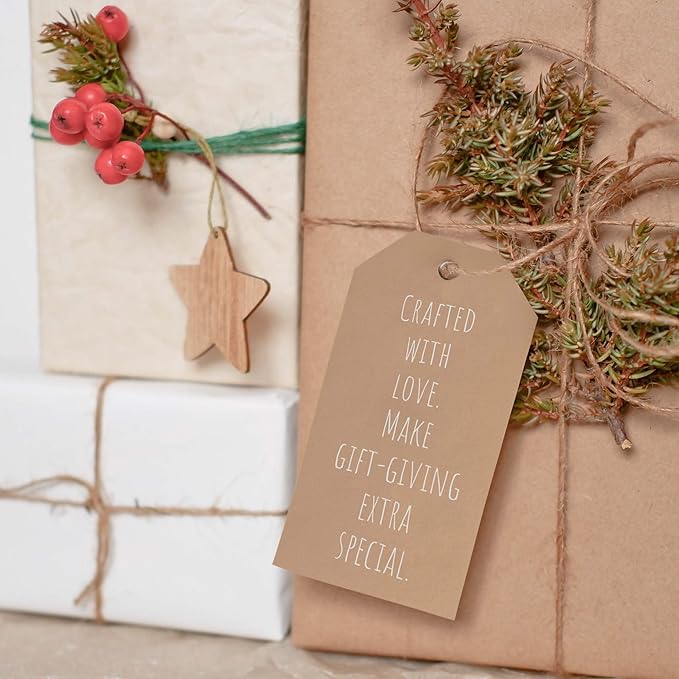 50-200 pcs Custom Hang Tags, Personalized Clothing Tags - Image 6