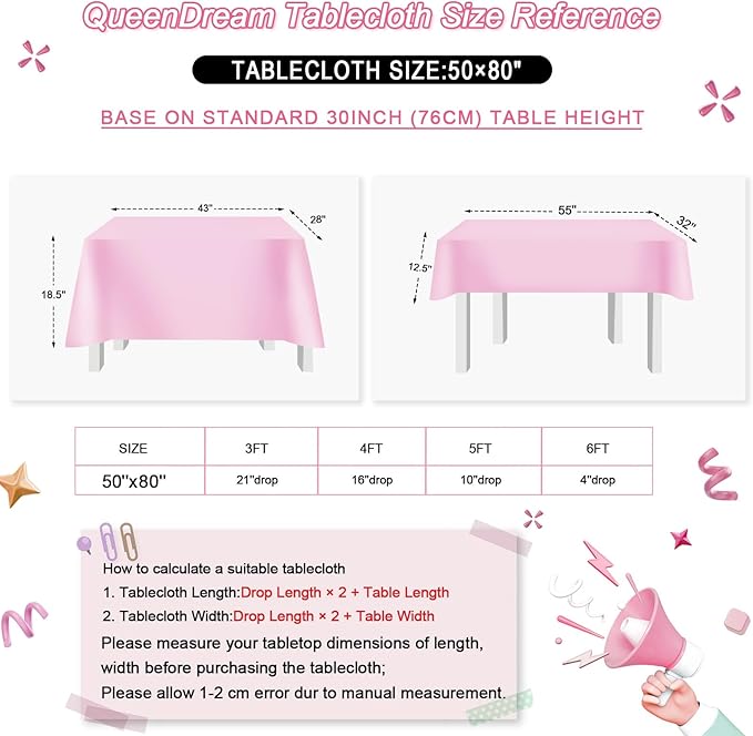 QueenDream Sparkly Sequin Tablecloth - Image 4