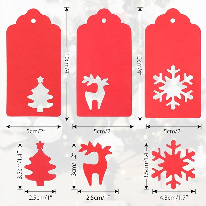 jijAcraft Christmas Gift Tags - Image 2