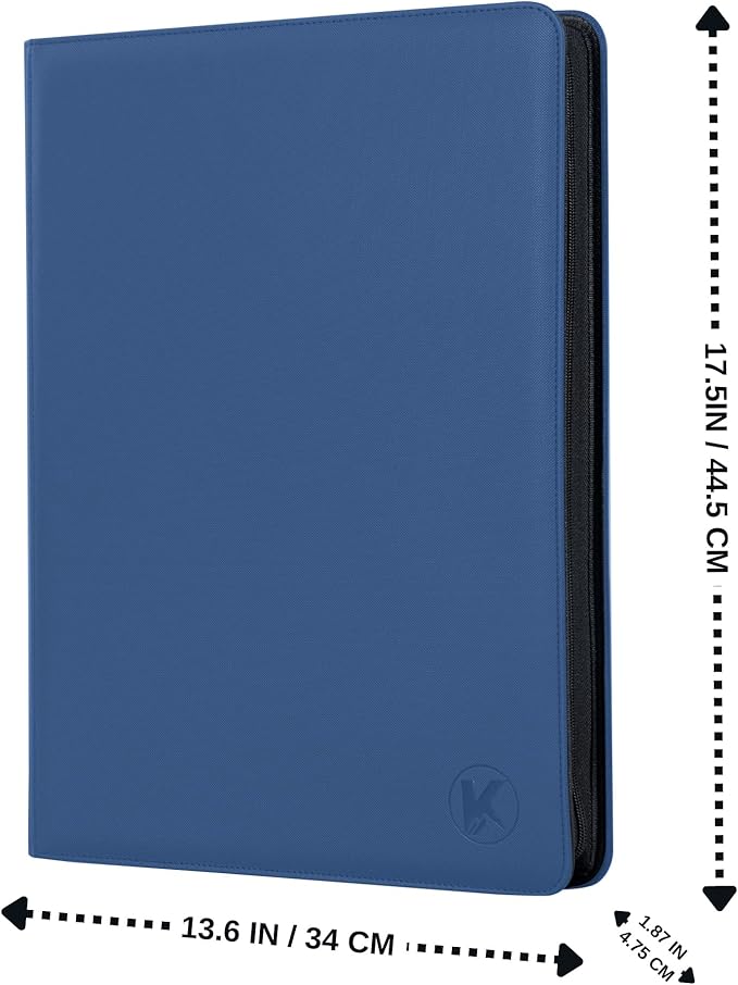 1600+ Pockets Trading Card Binder, 16-Pocket Card Ablum Compatible - Image 6