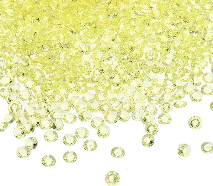 PATIKIL 4000 Pcs Wedding Table Scatter Confetti Crystals 6mm Acrylic Diamonds by PATIKIL