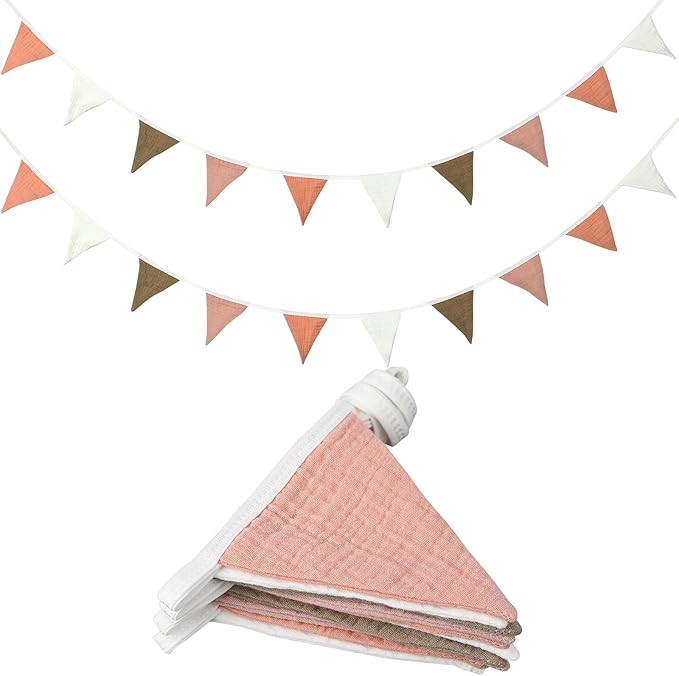 Oudain 15.5 ft Pennant Banner Flags, Each 7.75 ft by Oudain