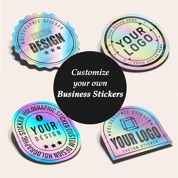 Custom Logo Stickers for Business, Personalised Branding Labels, Any Shape & - Image 4