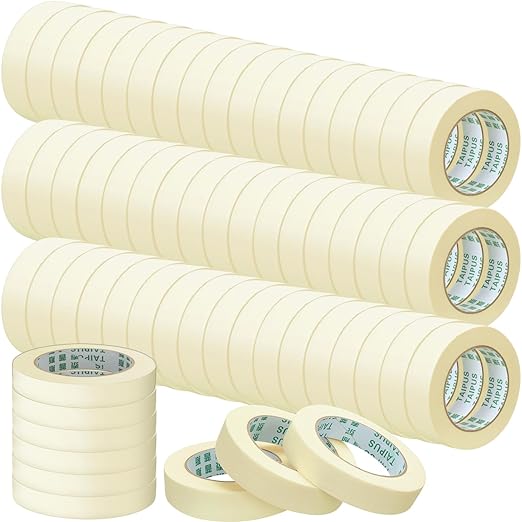 Masking Tape Bulk General Purpose Masking Painting Tape 55 Yards by Fainne