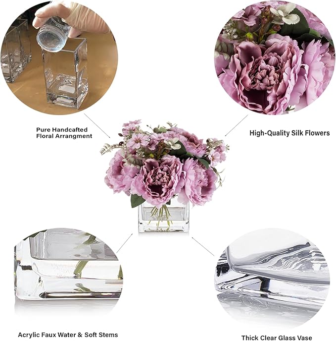 ENOVA FLORAL Artificial Flower Arrangement - Image 5