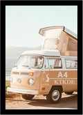 KTKDE A4 Picture Frame in Black -8.27x11.69 Poster Frames, Certificates by KTKDE