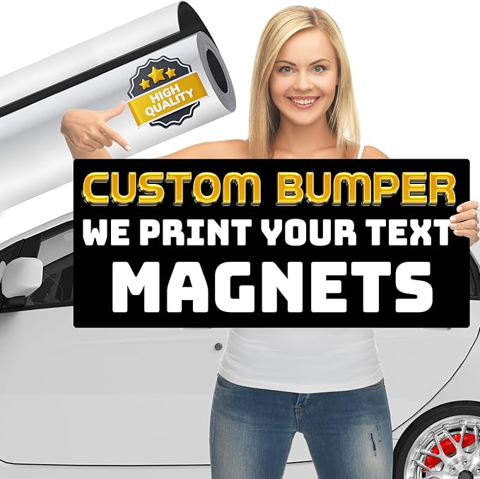 Customizable Magnet Bumper Design Your Own Custom Magnet Multiple Size and - Image 4