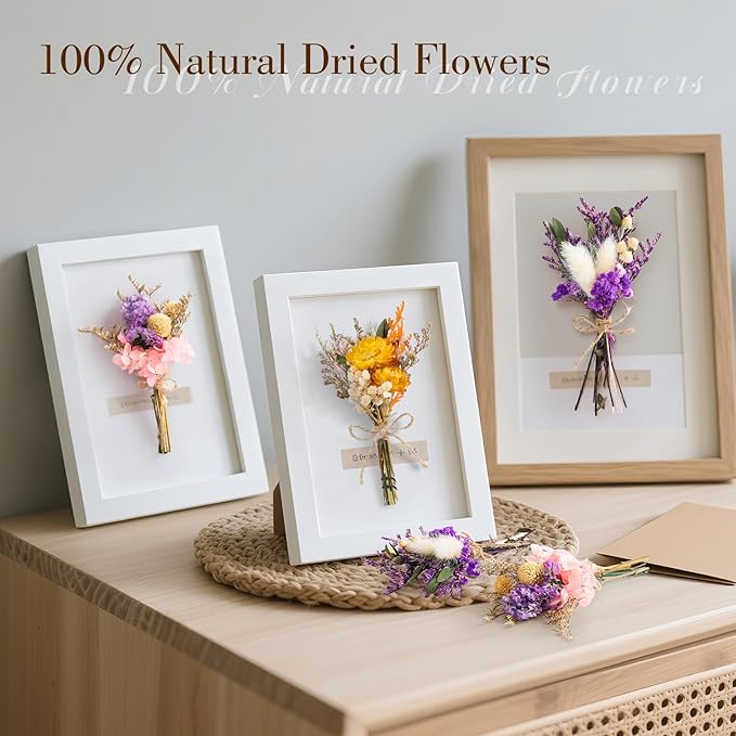 12/24 PCS Charming Dried Flowers Bouquet - Image 4