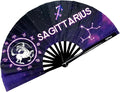 DeFlare | Cosmic Zodiac Rave Fan | Zodiac Sign Hand Fan | Astrology Rave Fan | by DeFlare-RaveFestivalFans
