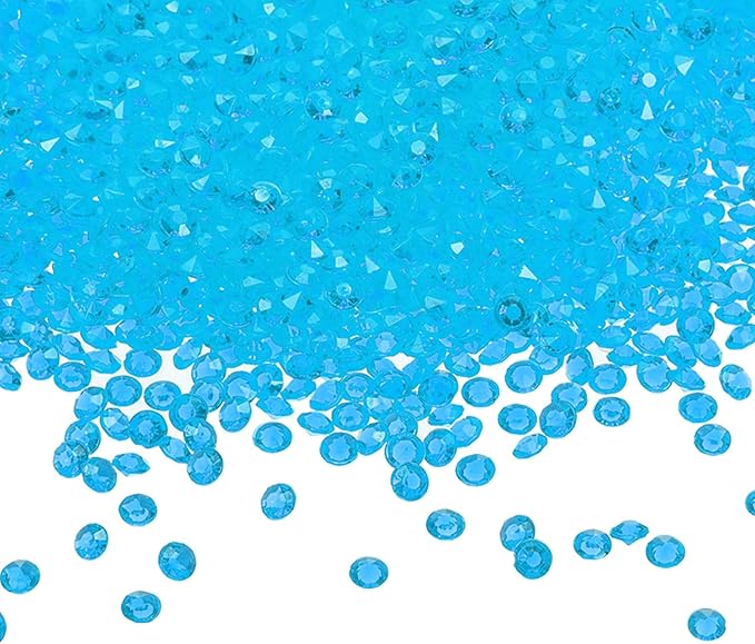 PATIKIL 10000 Pcs Wedding Table Scatter Confetti Crystals 4.5mm Acrylic by PATIKIL
