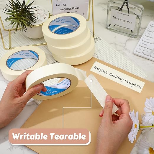 Masking Tape Bulk General Purpose Masking Painting Tape 55 Yards - Image 5
