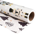 Ulmasinn Reversible Christmas Wrapping Paper Roll by Ulmasinn