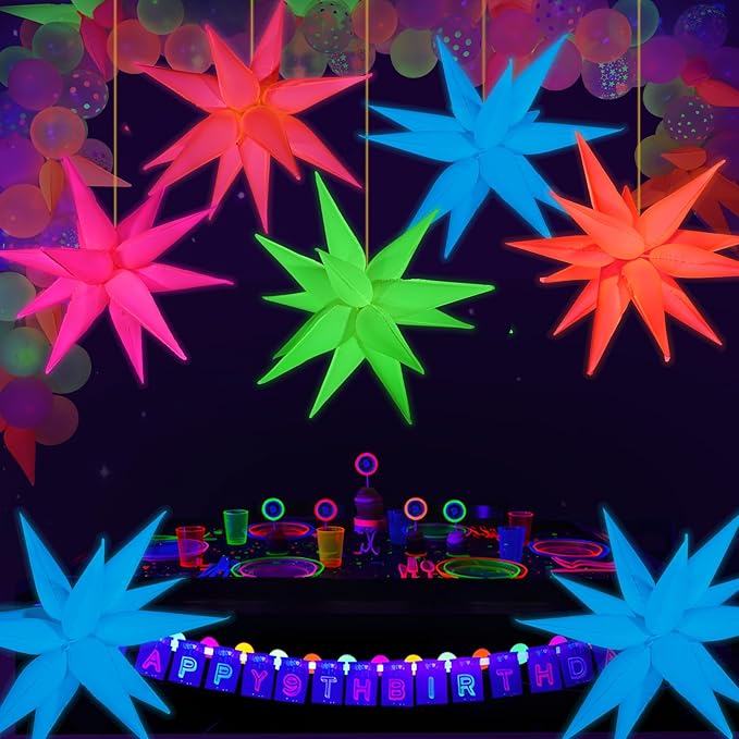Mega-L Glow Glow in The Dark Party Supplies, Anniversary, Graduation Party - Image 3