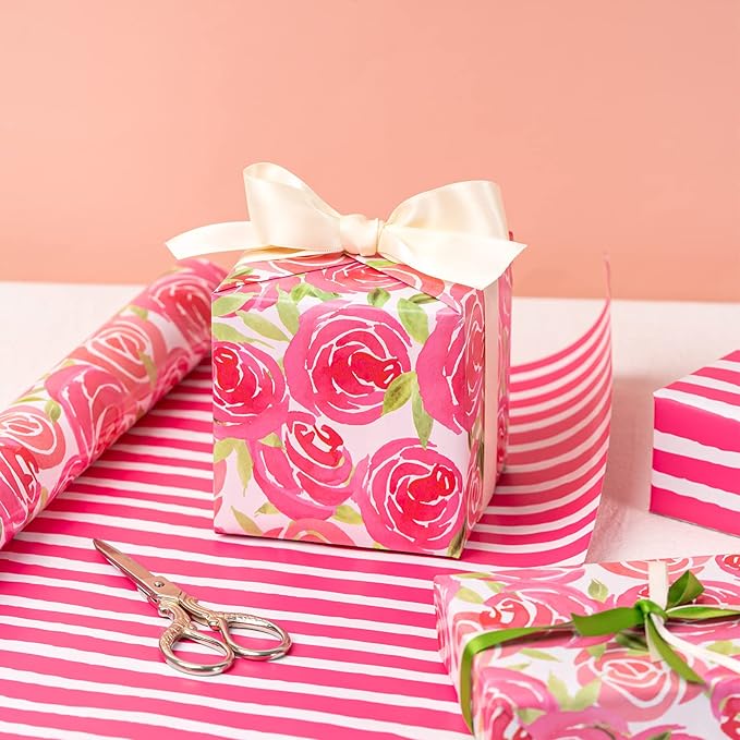 RUSPEPA Reversible Wrapping Paper Roll - Image 6