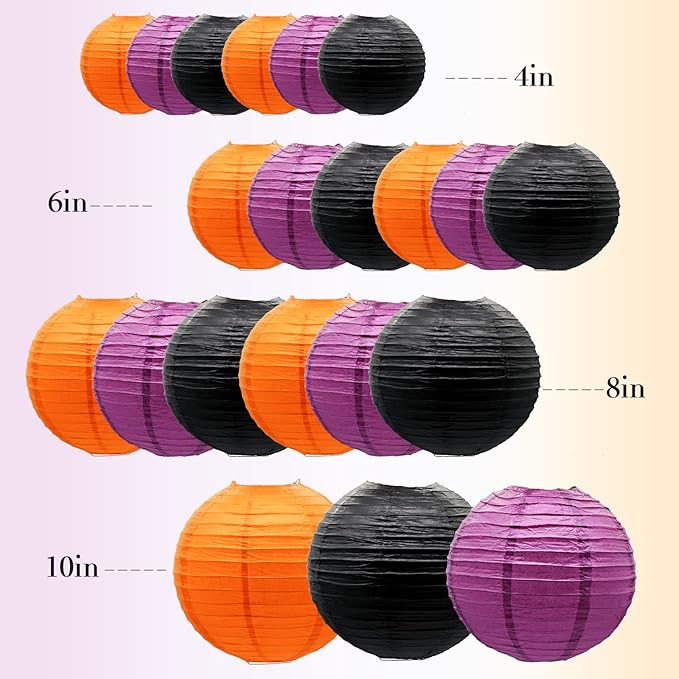 ADLKGG Paper Lanterns Party Decorations - Image 2