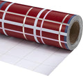 LeZakaa Christmas Red Wrapping Paper Roll, Buffalo Plaid Red by LeZakaa