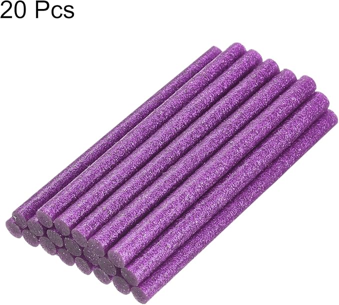 uxcell 20pcs Hot Glue Sticks for Glue Gun 7mm/0.27-inch x 4-inch Mini Hot Melt - Image 3