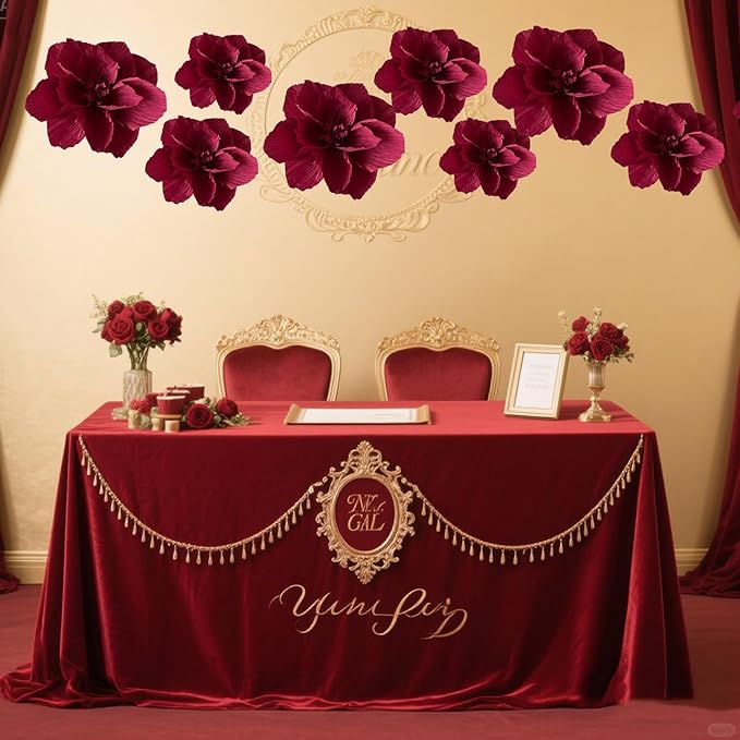 BRT Bearingshui Crepe Paper Flowers Decoration - Image 4