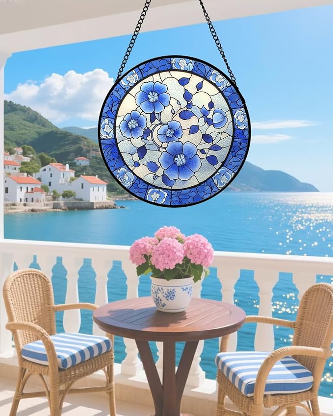 Stained Glass Window Hanging by Follow