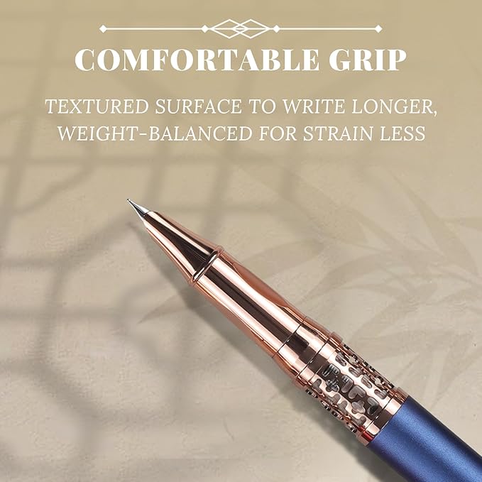 YUNCHUN Refillable Fountain Pen Fine Nib, Fancy Ink Pen - Image 5