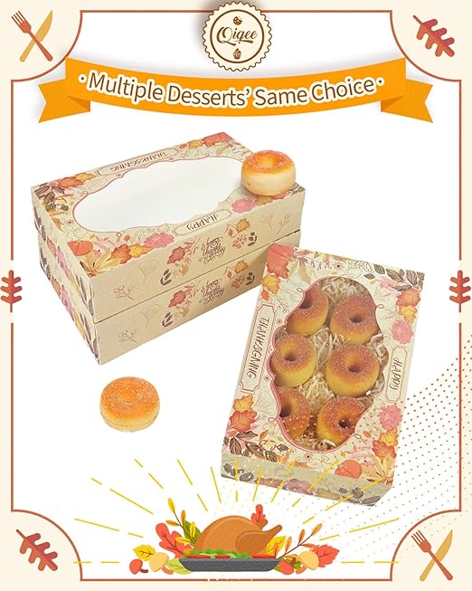 qiqee Thanksgiving Cookie Box - Image 4
